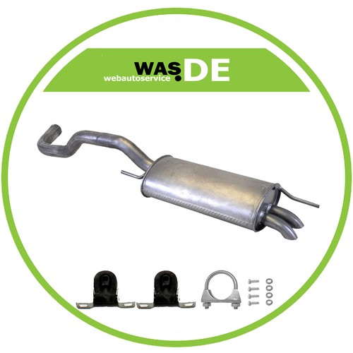 Endschalldämpfer auspuff - auspuff, vw