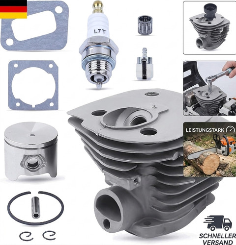 Zylinderset husqvarna 350 351 - zylinderset,