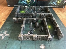 Warhammer 40k Kill Team Gruftwelt Gelände / Terrain Games Workshop gut bemalt