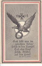 AK Feldpostkarte 1916- Gott hilft uns im .....