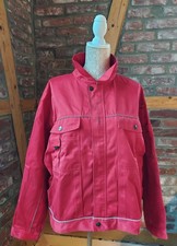 Leuchtend rote Arbeitsjacke M 48/50 Engelbert Strauss