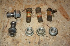 5 Radbolzen und 5 Radmuttern 3/4" x ca. 2" für JCB Bagger, Baggerlader