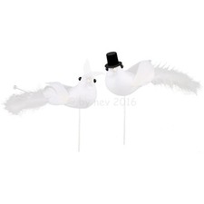 DEKORATION TAUBEN BRAUTPAAR