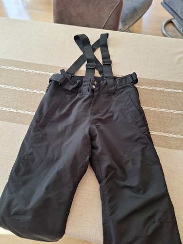 Skihose kinder unisex schwarz - kinder,