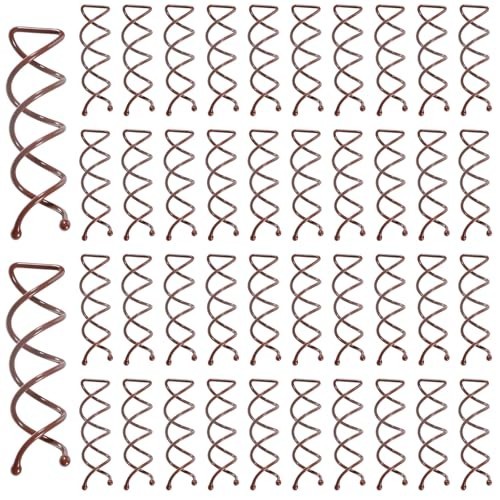 40er set spiral haarklammern - spiral,