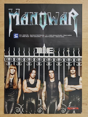 Manowar mega poster - -,