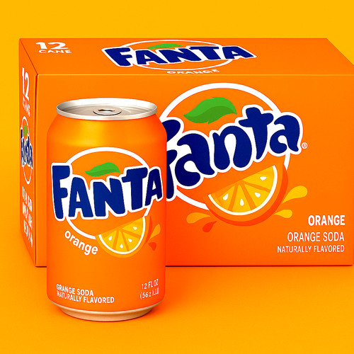 Fanta orange - (0,40,