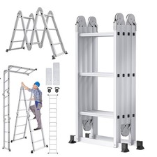 4x3 Alu Klappleiter Sprossen