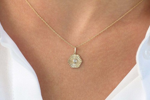 Diamant hals kette - diamant,