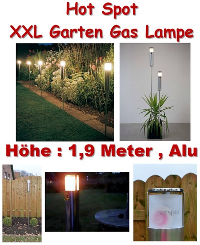 Xxl garten gas lampe - garten,