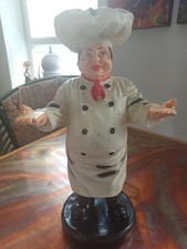 Org. alter Koch Bäcker Figur für Gastronomie oder Gewerbe guter Zustand 