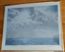 Wandbild ca. 40 x 50 cm mehrfarbig mit Rahmen