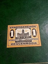 Notgeld Zeulenroda, 1 Schein