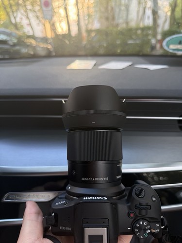 Sigma 23mm objektiv - sigma,