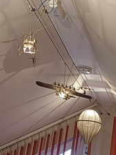 Deckenlampe WireModel Flugzeug