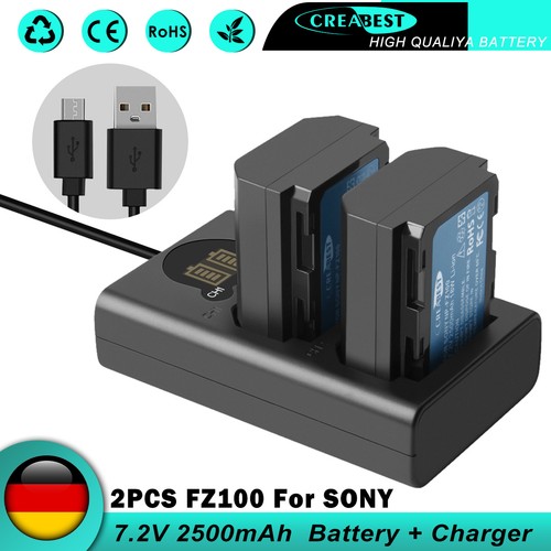 2500mah fz100 akku - 2500mah, np-fz100