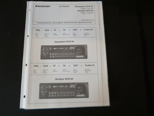 Original service manual - original,