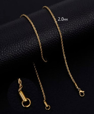 750 Gelbgold Halskette 18