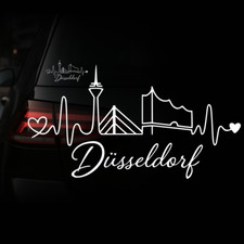 Düsseldorf Skyline Herzschlag