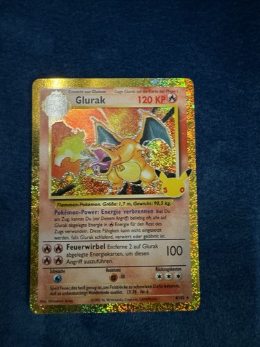 Glurak 102 base set holo - glurak,