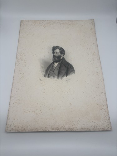 Antike lithografie portrait - antike,