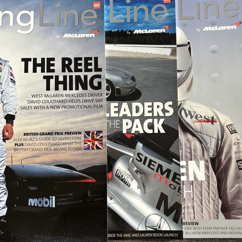 Mclaren racing line magazine - mclaren,