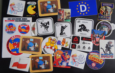 63 x Werbe-Aufkleber  Faller -