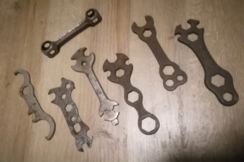 Konvolut alte fahrrad knochen - konvolut,