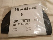 3x Moulinex Dunstfilter - Fritteuse 694/695/696/713  