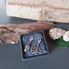 2 Charms Anhänger Buddha &