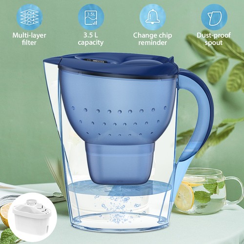 Wasserkanne cool blau - wasserkanne,