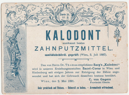 Werbung sarg s kalodont - werbung,