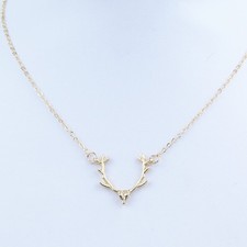 Halskette Geweih Hirsch Reh