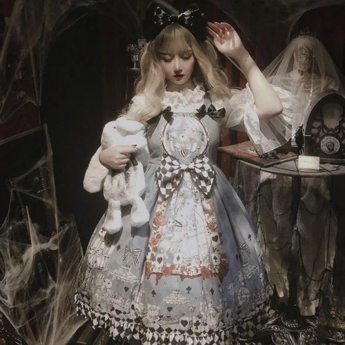 Damen mädchen lolita kleid - mädchen,