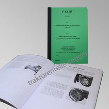 Fendt Bedienung und Wartung der Geräte Geräteträger F 12 GT Traktor 500047 