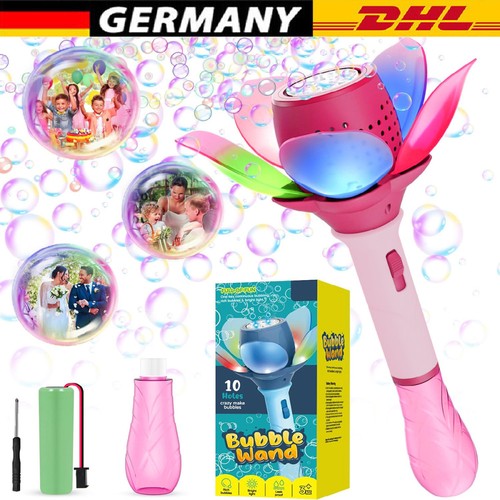 Seifenblasen lotusblume pink - seifenblasen, |