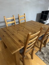 Ausziehtisch, Antikbeize