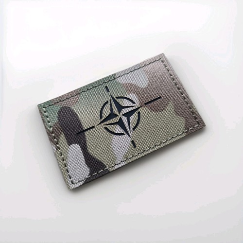 Nato patch camo klett - camo,