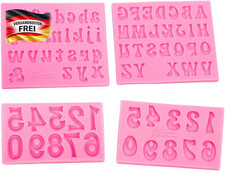 Silikonform buchstaben zahlen - silikonform,