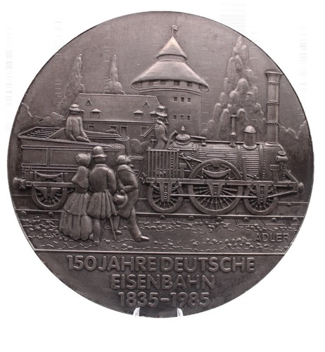 Zinnplakette 150 jahre - 150,