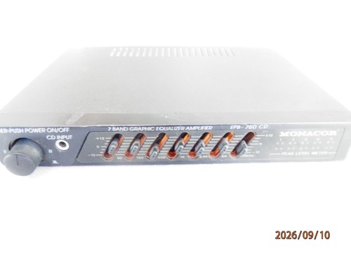 Monacor ebp 760 band - ebp-760, cd