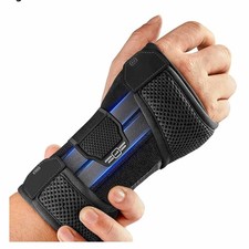FREETOO Handgelenkstütze S/M rechts mit 3 Metallschiene zur