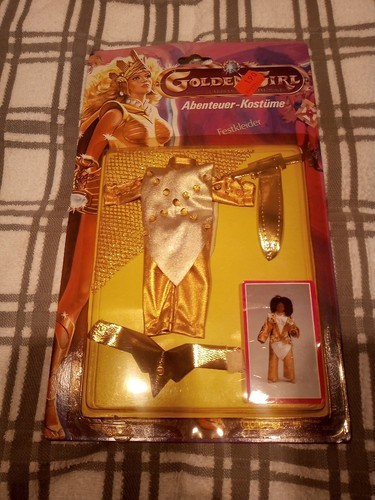 Golden girl puppenmode kleider - golden,