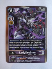 LadyDevimon ST10-12 Digimon Card Game Rare