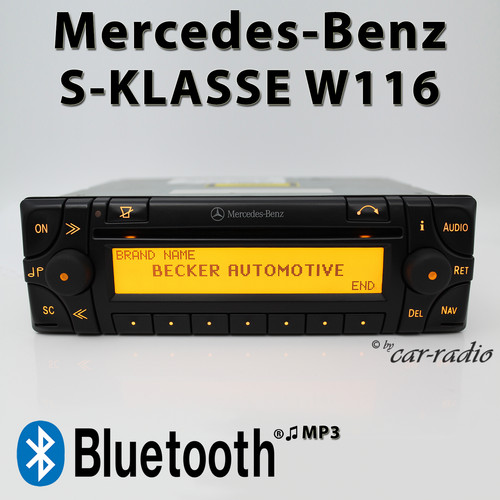 Original mercedes w116 - mercedes, radio