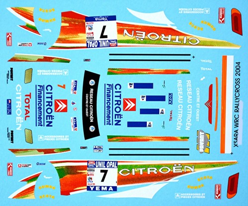 Citroen xsara wrc rallycross - citroen,