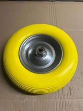 5x Schubkarrenräder Schubkarrenrad / Sackkarrenrad (Vollgummi-E 4.80/4.00-8 PU #