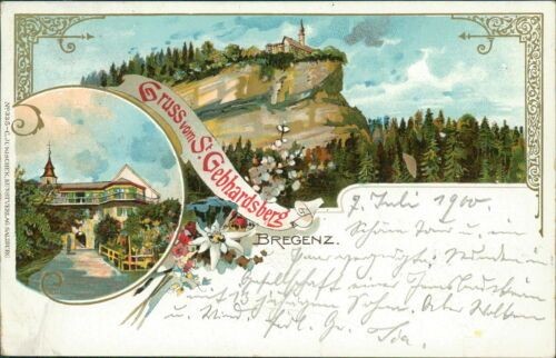 Ansichtskarte gebhardsberg - ansichtskarte,