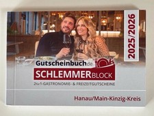 Schlemmerblock Gutscheinbuch Hanau/Main-Kinzig-Kreis 2026