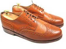 Handmacher Herrenschuhe in 41 / UK 7,5 / Top / Tan / Holzgenagelt